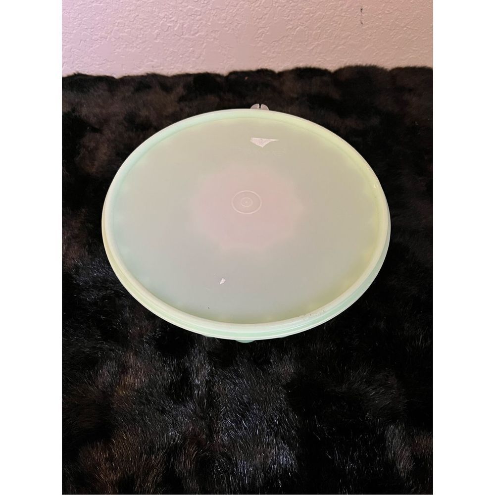 Vintage Tupperware Mint Green Bundt Cake Pan Jello Mold Retro Baking 3 Piece